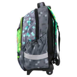 Ranac za vrtić sa točkićima PLAY - Pixel Mines 