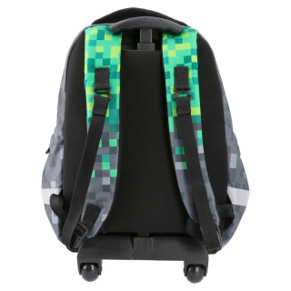 Ranac za vrtić sa točkićima PLAY - Pixel Mines 