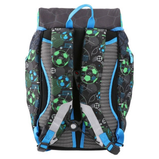 Anatomski ranac PLAY Logic set 4u1 - Neon Football 