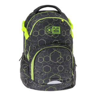 Školski ranac PLAY Apollo m - Rhomboid Green 