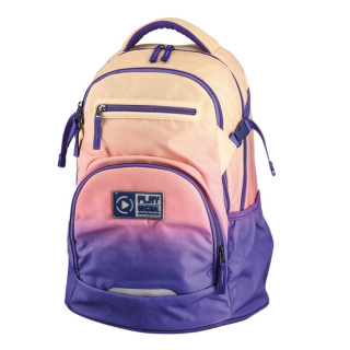 Školski ranac PLAY Apollo Sunset - roze-ljubičasta 