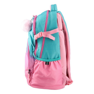 Školski ranac PLAY Apollo Sunset - mint-roze 