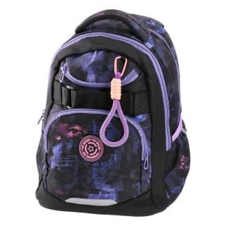 Školski ranac PLAY Apollo lace - Purple pattern 