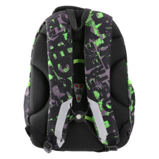 Školski ranac PLAY Apollo - Green Lines 