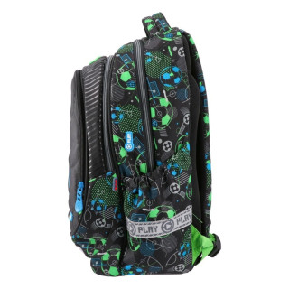 Anatomski ranac PLAY Maxx - Neon Football 