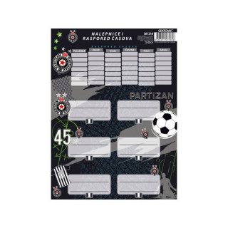 Nalepnice za sveske Partizan 