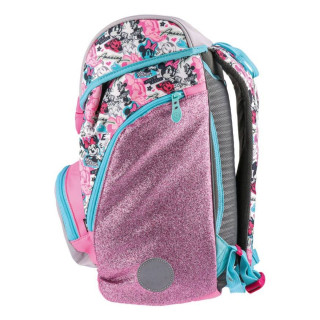 Anatomski ranac PLAY Logic set 4u1 - Chic Collages Minnie Mouse 