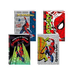 Sveska A4 tvrd povez kvadratići PLAY Spiderman i Mickey 