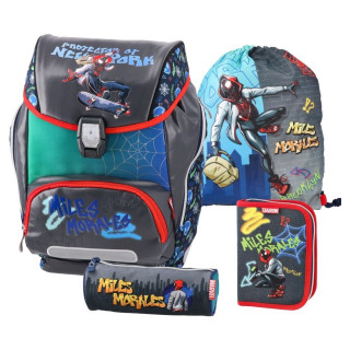 Anatomski ranac PLAY Logic set 4u1 - Spiderman Street Hero 