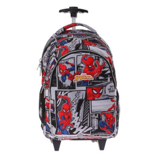 Anatomski ranac sa točkićima PLAY - Spiderman Comic 