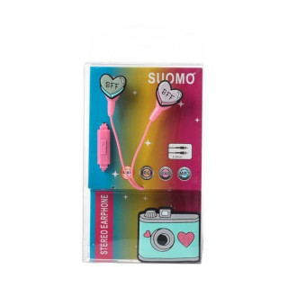 Slušalice bubice sa mikrofonom - bff i duga 