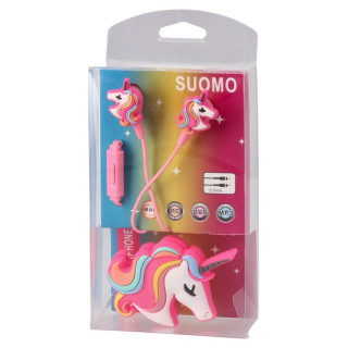 Slušalice bubice sa mikrofonom - flamingo i jednorog 