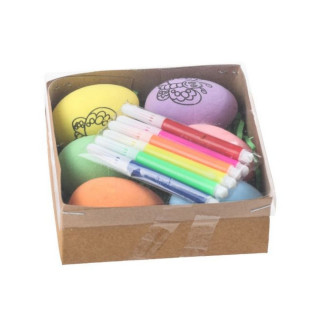 Set za bojenje jaja 6 komada 6 cm 