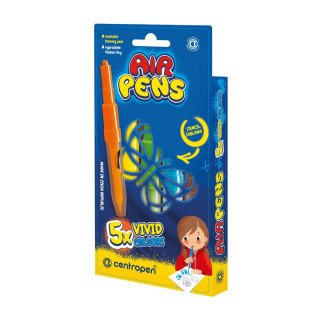Duvajući flomasteri 5 CENTROPEN - Vivid 