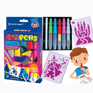 Duvajući flomasteri 5+1 CENTROPEN - Magic 
