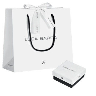 Minđuše LUCA BARRA kristal 4mm 