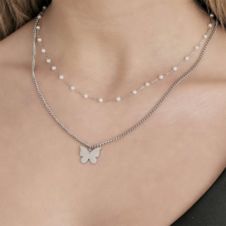 Ogrlica LUCA BARRA  Butterfly 