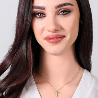 Ogrlica LUCA BARRA krst 