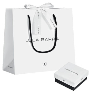 Minđuše LUCA BARRA kristal sa cirkonima 