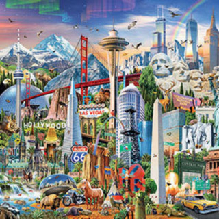 Puzzle EDUCA 42000 Around the World 