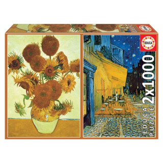Puzzle EDUCA 1000x2 Van Gogh 