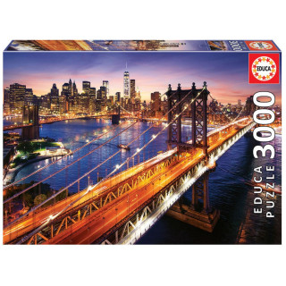Puzzle EDUCA 3000 Manhattan 