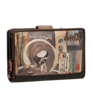 Novčanik ANEKKE Shoen Brown Medium RFID 