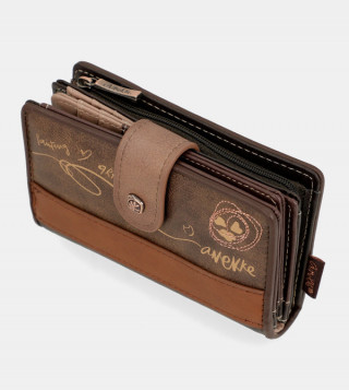Novčanik ANEKKE Shoen Brown Medium RFID 