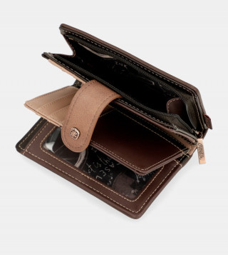 Novčanik ANEKKE Shoen Brown Medium RFID 