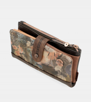 Novčanik ANEKKE Shoen Brown Large Flexible RFID 