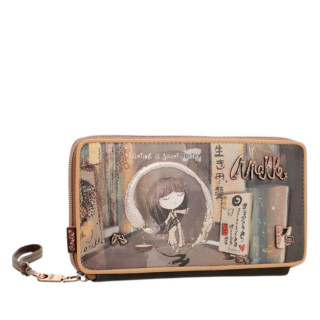 Novčanik ANEKKE Shoen Brown Passport Wallet 