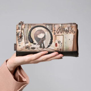 Novčanik ANEKKE Shoen Black Large Flexible 