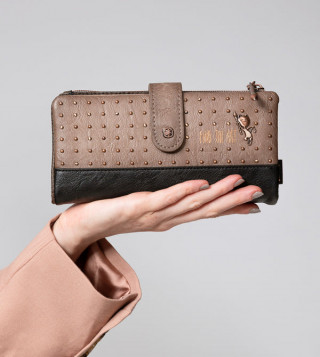 Novčanik ANEKKE Shoen Black Large Flexible 