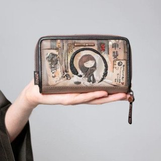 Novčanik ANEKKE Shoen Black Medium 