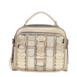 Torba NICOLE LEE Logo Gold 