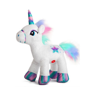 Plišani jednorog sa svetlećim rogom i muzikom 