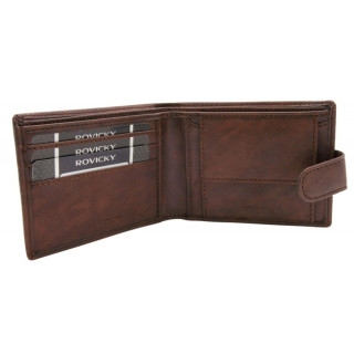 Set novčanik i kaiš ROVICKY braon 