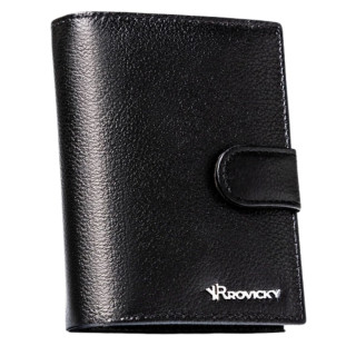 Kožni novčanik ROVICKY crni 