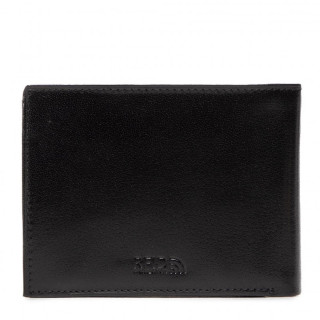 Kožni novčanik PETERSON crni 