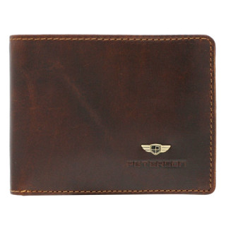Muški kožni braon novčanik PETERSON 