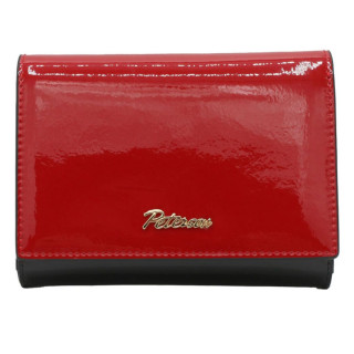 Novčanik PETERSON crveno-crni 