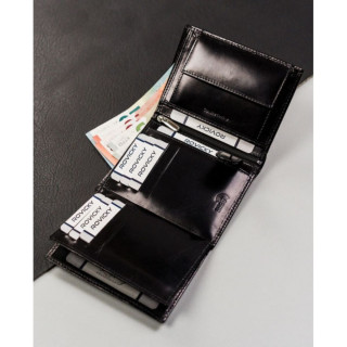 Kožni novčanik ROVICKY crni 