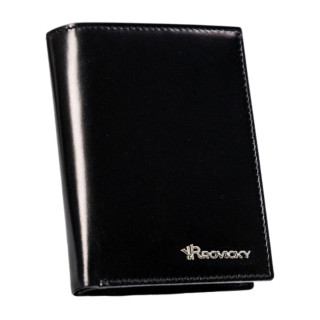 Kožni novčanik ROVICKY crni 