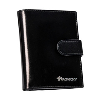 Kožni novčanik ROVICKY crni 