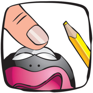 Zarezač MAPED Croc croc žabica 