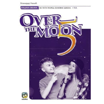 ENGLESKI 5 RS OVER THE MOON 5 EDUKA 5341 Božidar Nikić 