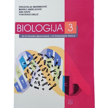 Biologija 3za III razred medicinske i veterinarske škole 