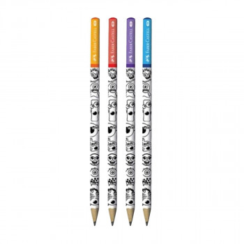 Grafitna olovka FABER CASTELL 2B doodle 