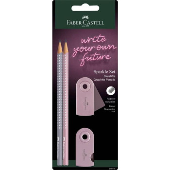Školski set FABER CASTELL roze 