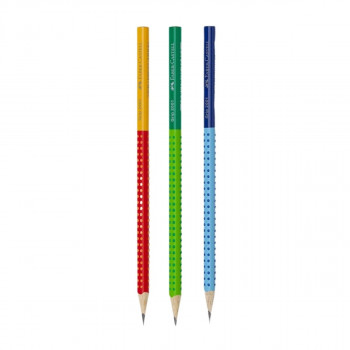 Grafitna olovka FABER CASTELL HB Grip Bicolor 